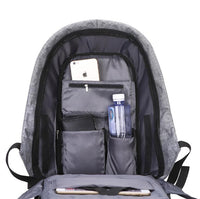 Anti-theft Travel Backpack, Business Laptop bag with USB Charging Port - Water Resistent