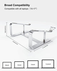 ProBoost Aluminium Laptop Riser